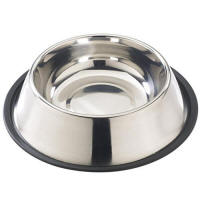 Pet Cuisine Stainless Steel Bowls Dog Cat Anti Slip Food Water Dishes Size1 by Pet Cuisine
